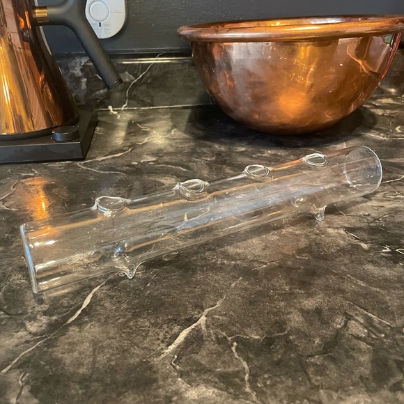 CB2 Transparent Glass Vase - Picture 3 of 6